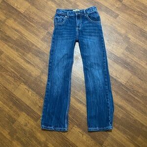 Kids Blue Denim Jeans - Classic Straight Leg